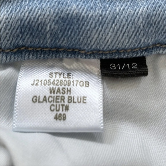 Veronica Beard Katherine Corset-Waist Extra High Rise Skinny Jeans 31/12 Dolphin - Picture 6 of 12